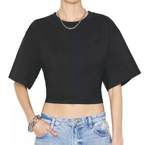 Frame Elastic Back Crop Tee